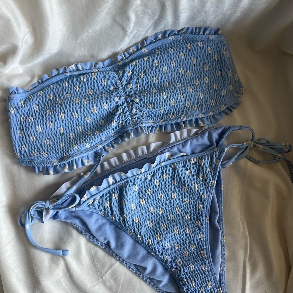 Hollister Light Blue Swimwear